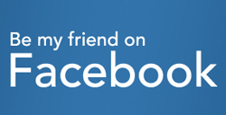 Be my friend on Facebook